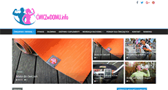 Desktop Screenshot of cwiczwdomu.info